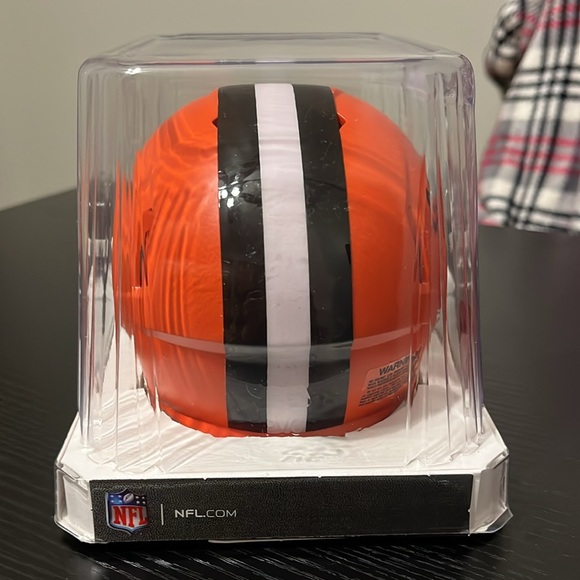 NFL Joel Bitonio #75 Browns signed Riddell Speed Mini helmet - Picture 4 of 6
